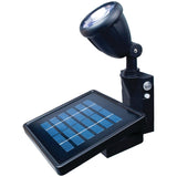 Maxsa 40334 Solar Powered Dusk to Dawn Bright LED Flag Pole Outdoor Light with Mount and Directional Focus, Fits 1-4 Flagpoles, 