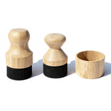 Mystery Oil Applicator Compatible with Boos Block Cutting Board-Natural Natural Bamboo Board Cream Brush Compatible with Boos Bl