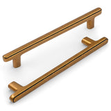KNOKLOCK 10 Pack 6.3 Inch(160mm) Kitchen Cabinet Handles Antique Brass Cabinet Pulls Vintage Retro Kitchen Cabinet Hardware Draw