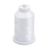 Sulky Of America 268d 40wt 2Ply Rayon Thread, 1500 yd, Bright White