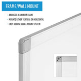 Ayda Melamine Dry-Erase Board, 36 X 48