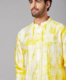 Lookmark Men'S Cotton Blend Printed Long Kurta Suitable For All Indian Wedding, Occasions, And Festivals (Az-Lm-Og-Kurta 15-Xl)