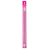 Susan Bates 10Inch Silvalume Single Point Knitting Needle, 4.5mm, Rose