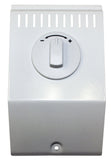 KING BKT2BW K/CB Series Builtin Thermostat Kit, Double Pole, Bright White