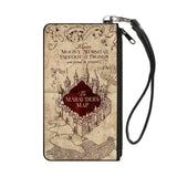 BuckleDown BuckleDown Zip Wallet Harry Potter Large Accessory, Harry Potter, Multicolor, Everyday Pouch (6.5 X 3.5), Buckle