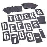 CH Hanson 10194 4 46 pc. Plastic Interlocking Stencil
