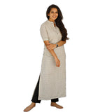 Gosriki Women'S Cotton Straight Kurta (Prishani Off White_S,Off White,,B08DD1WV6P