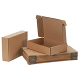 Pemtow 9x6x2 Cardboard Shipping Boxes Set of 20, Brown