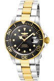 Invicta Mens 17043 Pro Diver Analog Display Japanese Automatic Two Tone Watch