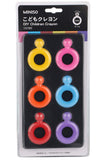 BUCKLE UP DIY Children Crayons 6 Colors Ring Shaped