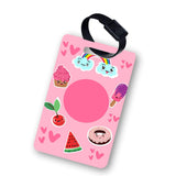 Funcart Icy Pink Luggage Tag