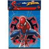 Unique SpiderMan Party Loot Bags 9 x 7.5, 8 Pcs
