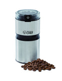 Electric Coffee Grinder Spice Grinder - Stainless Steel Blades Grinder for Coffee Bean Seed Nut Spice Herb Pepper, Brushed Stain