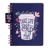 Doodle Morning Glory A5 Size Notebook, 80GSM (Multicolour)
