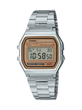 Casio Vintage A158WEA9CF Casual Classic Digital Gold Bracelet Watch
