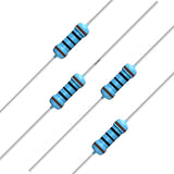 California JOS 100pcs 100 ohm Resistor 1/2w (0.5Watt) 1% Tolerance Metal Film Fixed Resistor, Multiple Values of Resistance Opti