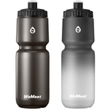 WEMEET 32oz Bike Sport Water Bottle, BPA Free, 2-Pack Leak Proof Cycling Squeeze Water Bottle with Capacity Scale, for Mountain 