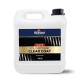 Bluebird Polyurethane Clear Coat for Furniture, Paintings, Water-Based Professional Varnish (Matt, 135.2 Fl Oz)