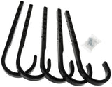 Big Horn 11748PK 4Inch J Hooks, 5Pack