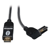 Tripp Lite High Speed HDMI Cable with Swivel Connectors, Ultra HD 4K x 2K, Digital Video with Audio (M/M), 10ft. (P568010SW)