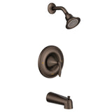 Moen Eva Oil Rubbed Bronze PosiTemp Tub and EcoPerformance Shower Trim Kit, Valve Required, T2133EPORB