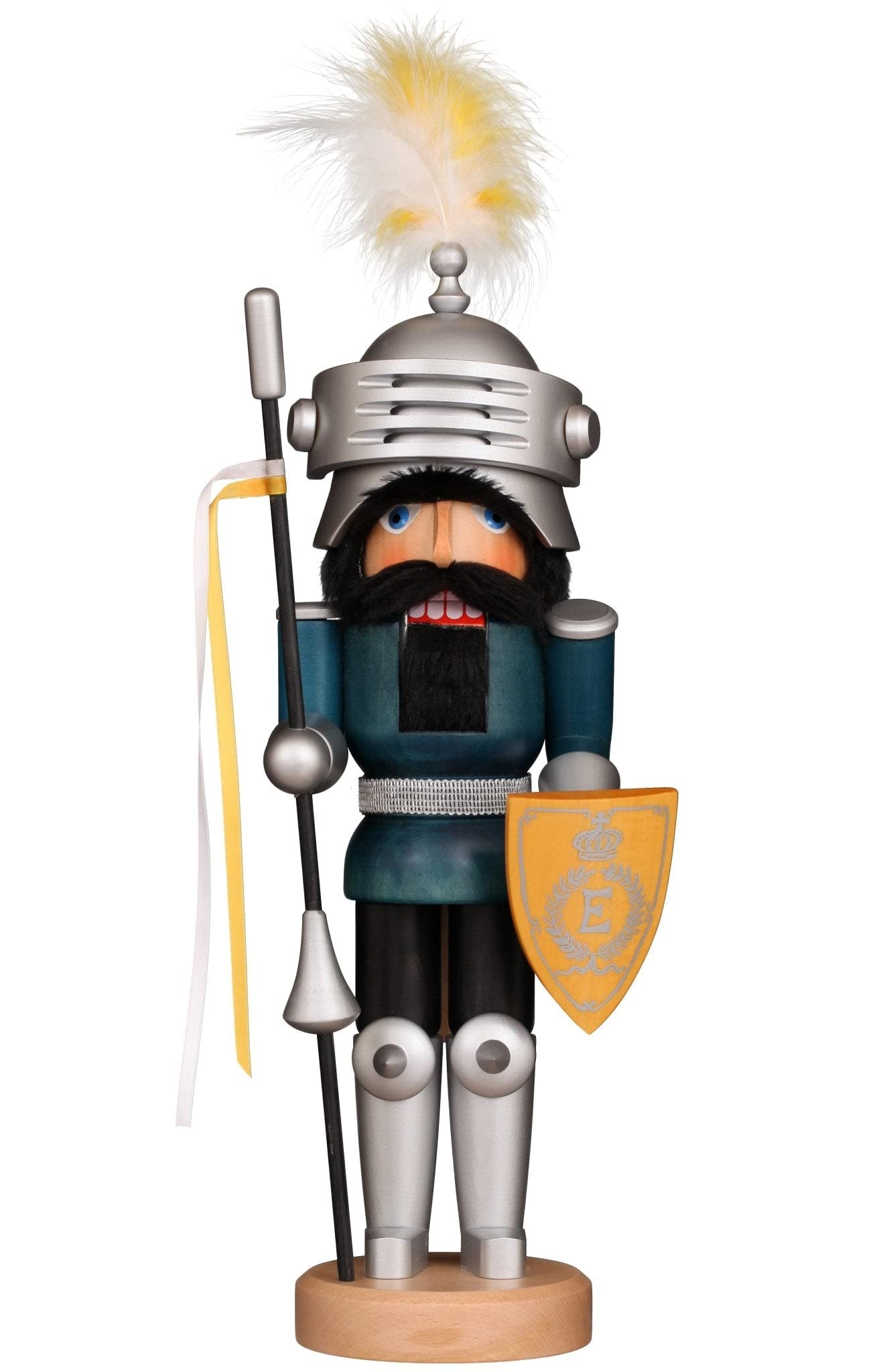 Alexander Taron Christian Ulbricht Nutcracker - Knight Lancelot Glazed - 19.25' H X 6' W X 5' D