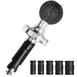 iMESTOU Motorcycle Fork Stem Mount 1 Inch Ball Base Adapter Suitable for Ram B Size Phone Mounts, Fits for 12-30mm Stem Holes, W