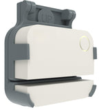 Garage Door Bracket for Ring Alarm Contact Sensor 2nd Gen - Gray Mount with Snap Clip & Screws - Secure Fit, Easy Install, Ring 