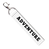 Isee 360 Adventure Lanyard Tag With Swivel Lobster For Gift Luggage Bags Backpack Travelers Students L X H 5 X 0.8 Inch