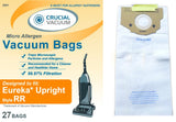 Eureka Style RR Upright Vacuum Bags Microfiltration with Closure 27 bags
