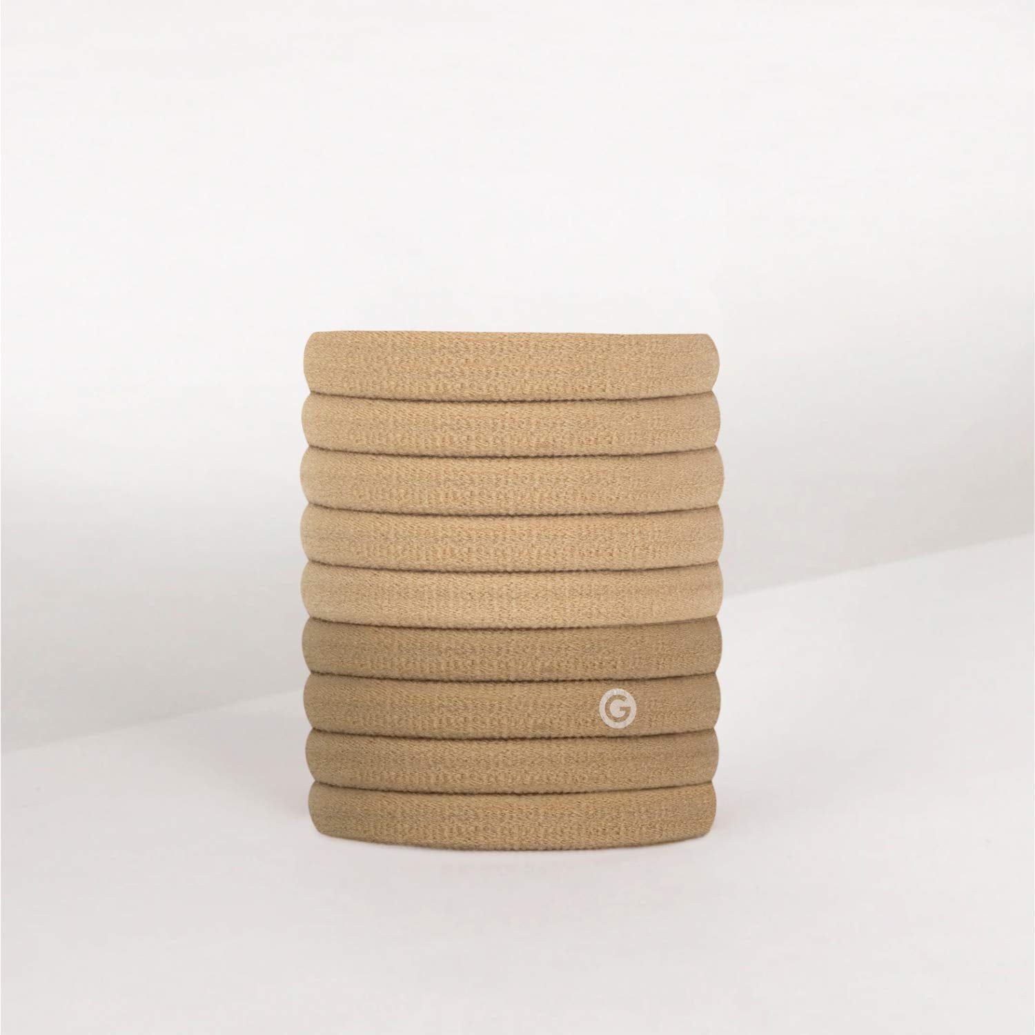 Gimme Beauty - Any Fit No Damage Hair Ties - Blondie - Seamless Microfiber Hair Elastic - Hair Accessories With All Day Hold - N