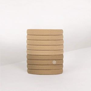 Gimme Beauty - Any Fit No Damage Hair Ties - Blondie - Seamless Microfiber Hair Elastic - Hair Accessories With All Day Hold - N