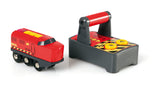 Brio World 33213 - Rc Train - 2 Piece Wooden Toy Train Set For Kids Age 3 And Up