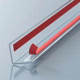 Awvob Wall Corner Protector - 1PCS, 31.5x1.18 - Self Adhesive Clear Corner Protectors for Walls, Cabinet Door Edge Guard, Co