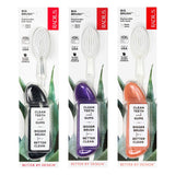 RADIUS Big Brush BPA Free & ADA Accepted Toothbrush Designed to Improve Gum Health & Reduce Gum Issues Right Hand Purple/Sea