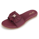 Ortho Joy Doctor Footwear For Women|| Fancy Slippers For Women || Orthopedic Women'S Fancy Slipper,Maroon,4,B0D5R6GDCR