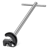 HAUTMEC PL0024 10 Basin Wrench Sink Faucet Wrench for Tight Spaces with Adjustable 3/8'' to 1-1/4''