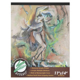 Senso Clear Primed Linen Canvas Pads Heavyweight Acrylic Primed Canvas Pads for Painting, Coloring, Pastels, & More! 11x14