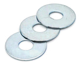 Fender Washers Zinc - 3/8 (ID 3/8 x OD 1) - Qty-100