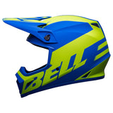 Bell Mx-9 Mips Dirt Helmet (Disrupt Matte Classic Blue/Hi-Viz - X-Large)
