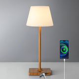 NEWSEE LED Cordless Table Lamp, 4000mAh Portable Rechargeable Battery Powered Dimmable Outdoor Waterproof Table Light, Touch Nig