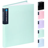 Sooez Art Portfolio 9x12, 40 Pockets Large Folder Display 80 Pages, Heavy Duty with Clear Sheet Protectors, Presentation Book fo