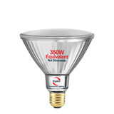 Explux 350 Watt Equivalent PAR38 LED Flood Light Bulb, Ultra Bright 5200 Lumens, Full-Glass Outdoor Waterproof & Anti-Ageing, No