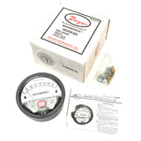 Dwyer 2002 Magnehelic Differential Pressure Gauge, Type, 0 to 2 WC
