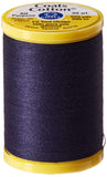 Coats Thread & Zippers S9704900 General Purpose Cotton Thread, 225 yd., Navy
