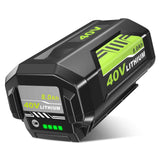 40v 8000mAh OP4026A Replacement for Ryobi 40V Battery 8.0Ah Compatible with Ryobi 40 Volt Battery Lithium OP4026A OP4015 OP4040 