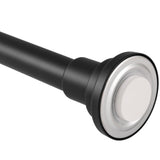 Design House 564195 Classic Adjustable 51 to 86inch Shower Rod for Bathroom White