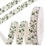 anshome Handmade Cotton Ribbon, 5/8 x 10 Yards Heart Thread Cream White Ribbons Soft Natural Fabric Ribbon for Home D cor Party