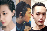 Teppylony 5 Pcs Men Women Sports Headband Unisex Black Wavy Metal Hair Hoop Headwear Accessories
