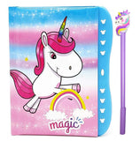Technochitra Password Lock Diary Unicorn With Pen